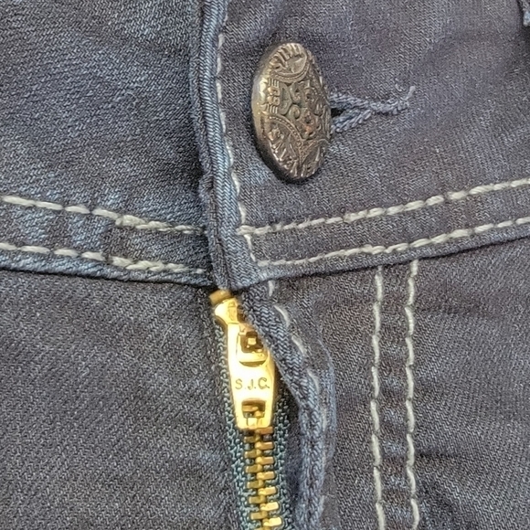 Silver Jeans Suki Mid Rise Bootcut Dark Wash Denim Blue Jeans Sz 28X32 - Picture 4 of 15